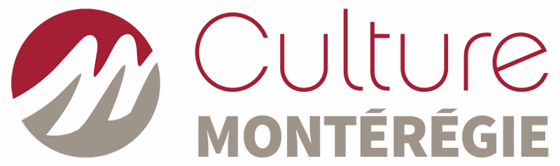 Logo Culture Montérégie et logo Les productions du garde-robe.