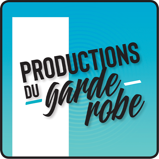 Productions du garde-robe logo.
